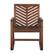 Front. Walker Edison - Windsor Rocking Chair - Dark Brown.