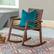 Alt View 13. Walker Edison - Windsor Rocking Chair - Dark Brown.