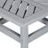 Left. Walker Edison - Windsor Acacia Wood Outdoor Side Table - Grey Wash.