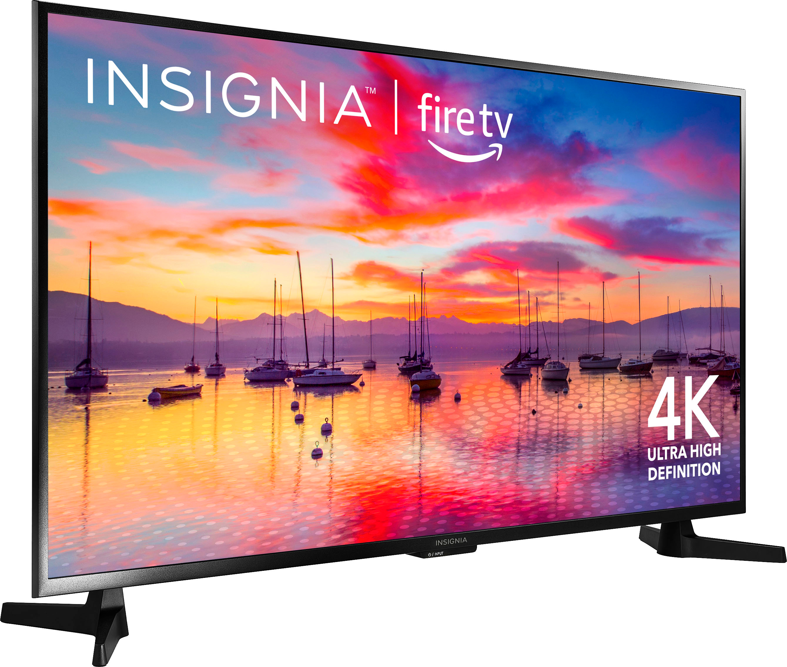 Angle View: Insignia™ - 43" Class F30 Series LED 4K UHD Smart Fire TV