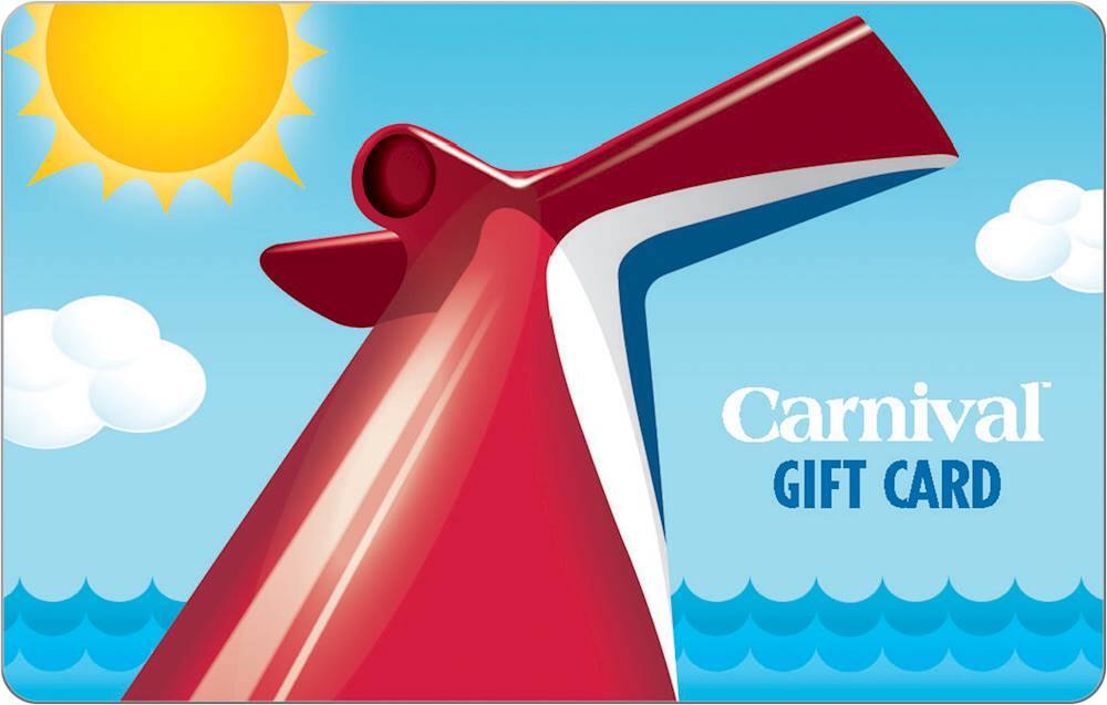 Front. Carnival Cruise Line - $100 Gift Card.