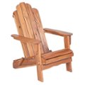 Left. Walker Edison - Cypress Acacia Wood Adirondack Chair - Brown.