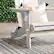 Alt View 20. Walker Edison - Everest Acacia Wood Adirondack Chair - White Wash.