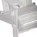 Alt View 31. Walker Edison - Everest Acacia Wood Adirondack Chair - White Wash.