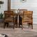 Alt View 11. Walker Edison - 5-Piece Everest Acacia Wood Patio Dining Set - Dark Brown.