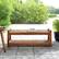 Alt View 11. Walker Edison - Patio Outdoor Windsor Acacia Wood Storage Bench - Brown.