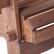 Alt View 30. Walker Edison - Cypress Acacia Wood Adirondack Chair - Dark Brown.