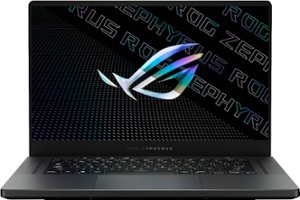 ASUS - ROG Zephyrus 15.6" QHD Gaming Laptop - AMD Ryzen 9 - 16GB Memory - NVIDIA GeForce RTX 3070 - 1TB SSD - Eclipse Gray - Front_Zoom