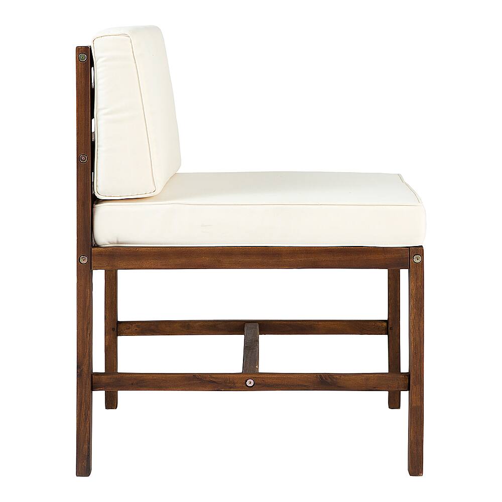 Walker Edison – Harbor Acacia Wood Patio Chair – Brown Sansujyuku sansujyuku.com