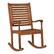 Left. Walker Edison - Cypress Deep Seated Rocking Chair - Brown.