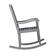 Left. Walker Edison - Cypress Deep Seated Rocking Chair - Grey Wash.