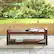 Alt View 11. Walker Edison - Patio Outdoor Windsor Acacia Wood Storage Bench - Dark Brown.