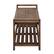 Left. Walker Edison - Patio Outdoor Windsor Acacia Wood Storage Bench - Dark Brown.