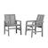 Left. Walker Edison - Windsor Acacia Wood Patio Chairs, Set of 2 - Grey Wash.