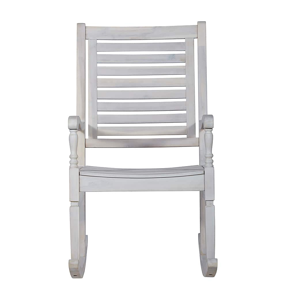 Walker Edison – Cypress Deep Seated Rocking Chair – White Wash Sansujyuku sansujyuku.com