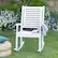 Alt View 11. Walker Edison - Cypress Deep Seated Rocking Chair - White Wash.