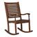 Left. Walker Edison - Cypress Deep Seated Rocking Chair - Dark Brown.