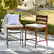 Alt View 12. Walker Edison - Acacia Wood Outdoor Patio Stools, Set of 2 - Dark Brown.