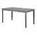 Angle. Walker Edison - Everest Acacia Wood Outdoor Dining Table - Gray Wash.