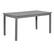 Left. Walker Edison - Everest Acacia Wood Outdoor Dining Table - Gray Wash.