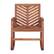 Front. Walker Edison - Windsor Rocking Chair - Brown.
