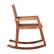 Alt View 11. Walker Edison - Windsor Rocking Chair - Brown.