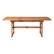 Front. Walker Edison - Cypress Acacia Wood Outdoor Dining Table - Brown.