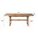 Alt View 14. Walker Edison - Cypress Acacia Wood Outdoor Dining Table - Brown.
