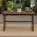 Alt View 11. Walker Edison - Cypress Acacia Wood Outdoor Dining Table - Dark Brown.