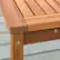 Left. Walker Edison - Patio Outdoor Cypress Acacia Wood Dining Bench - Brown.