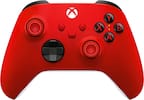 Front. Microsoft - Xbox Wireless Controller for Xbox Series X, Xbox Series S, Xbox One, Windows Devices - Pulse Red.