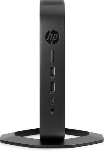 HP - t640 Thin Client Desktop - AMD Ryzen Embedded R1505G - 4 GB Memory - 16 GB Flash Storage