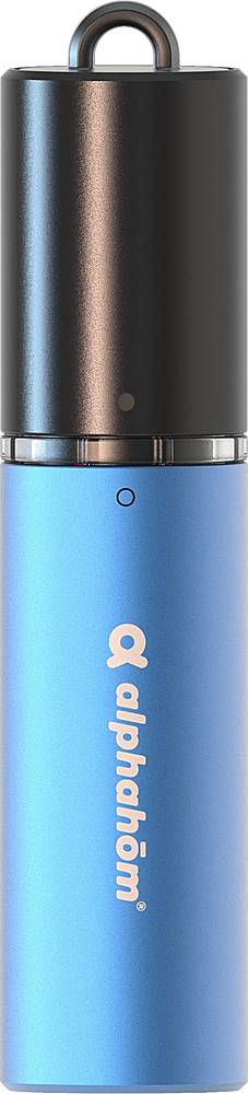 Angle View: Alphahom - Care Go Personal Alarm - Glacial Blue