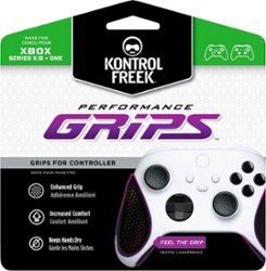 KontrolFreek - Controller Grips for Xbox One, X|S - Black - Front_Zoom