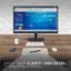 The text on the image reads: "Enjoy 1080p clarity and detail for working, gaming, or multitasking."