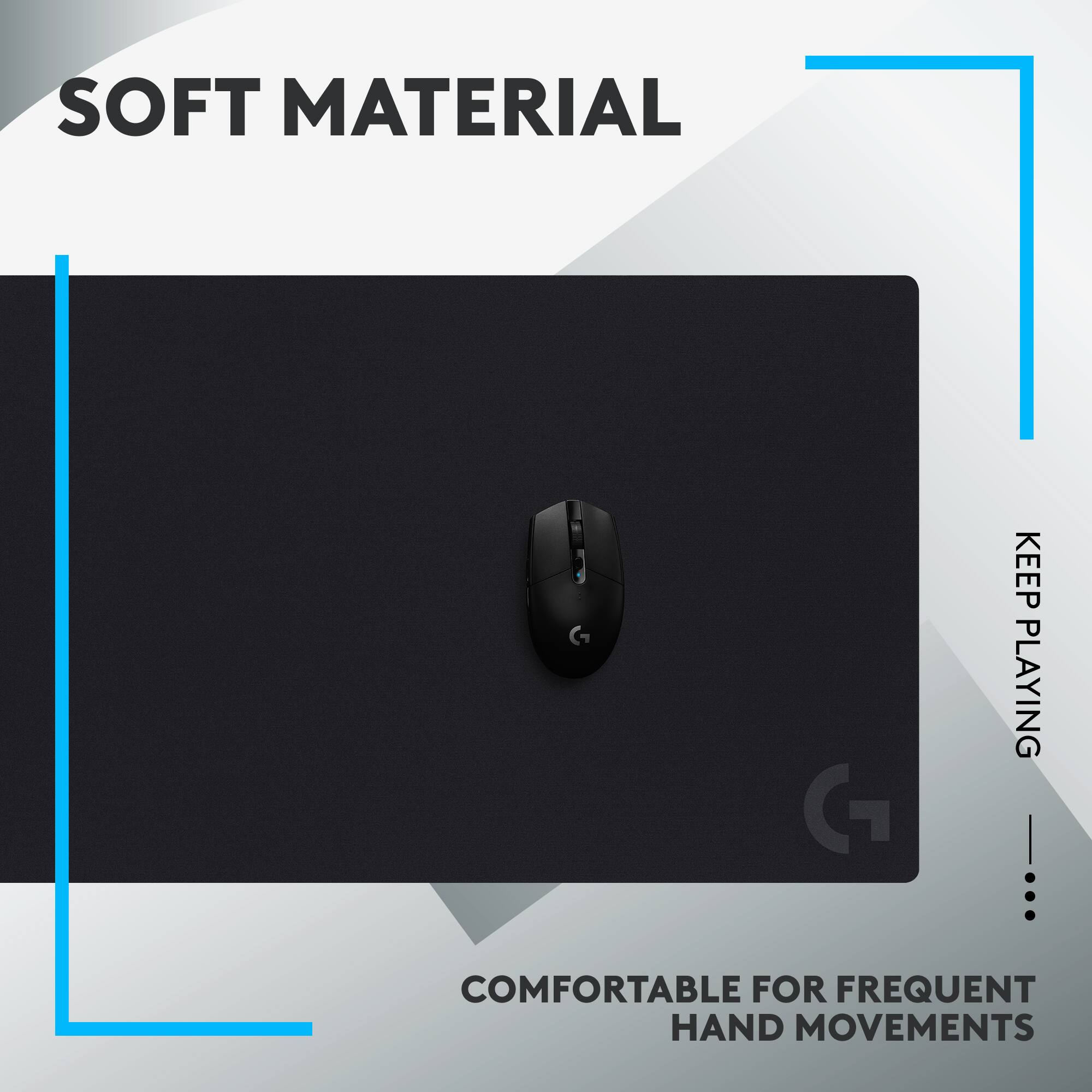 Soft Material G: Keep Playing Comfortable for Frequent Hand Movements