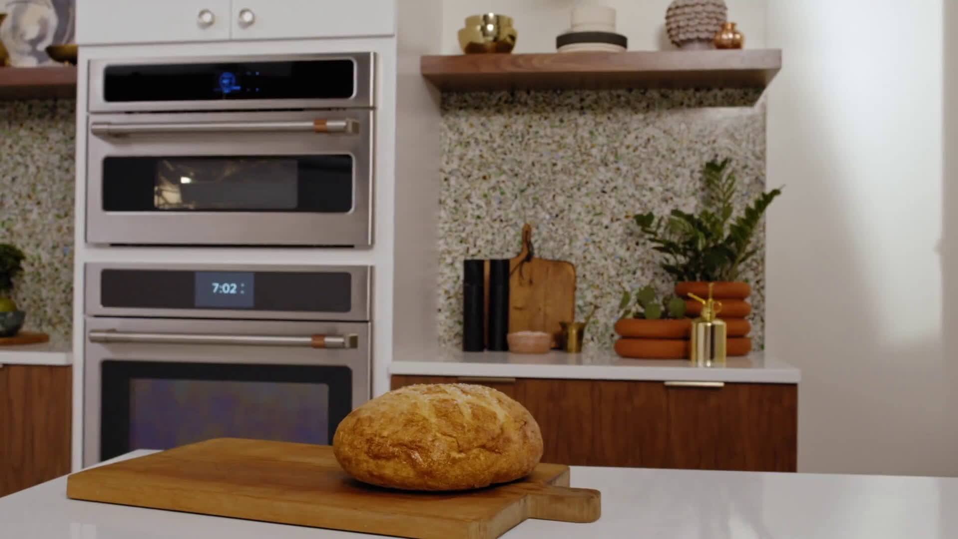 Café 30" BuiltIn Single Electric Convection Wall Oven with True