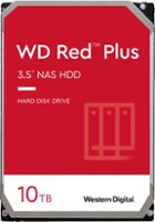 WD - Red Plus 10TB Internal SATA NAS Hard Drive for Desktops - Front_Zoom