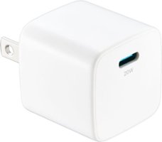 Insignia™ - 20 W USB-C Wall Charger - White - Front_Zoom