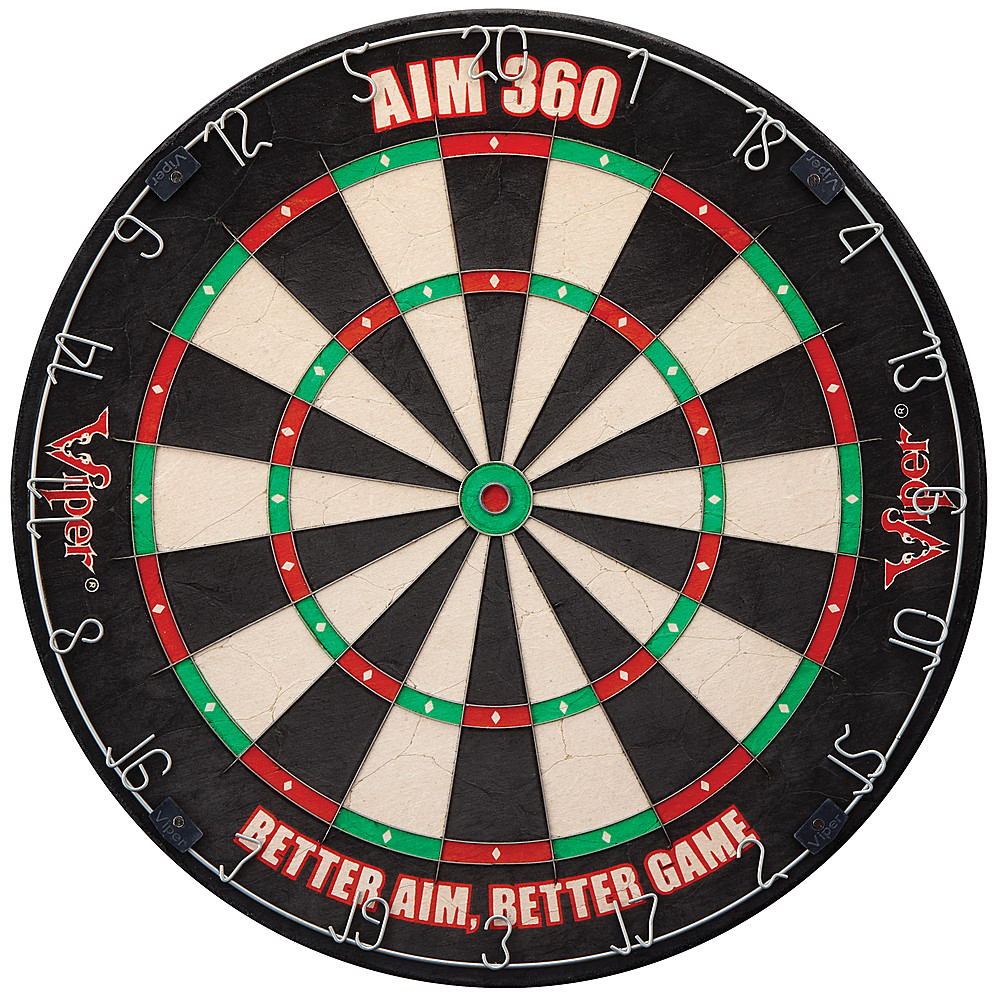 Viper AIM 360 Sisal Dartboard - Red