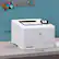 Alt View 13. HP - LaserJet Enterprise M455dn Color Laser Printer - White.