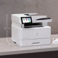 Alt View Zoom 13. HP - LaserJet Enterprise M430F Black-and-White All-In-One Laser Printer - White.