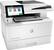 Left. HP - LaserJet Enterprise M430F Black-and-White All-In-One Laser Printer - White.
