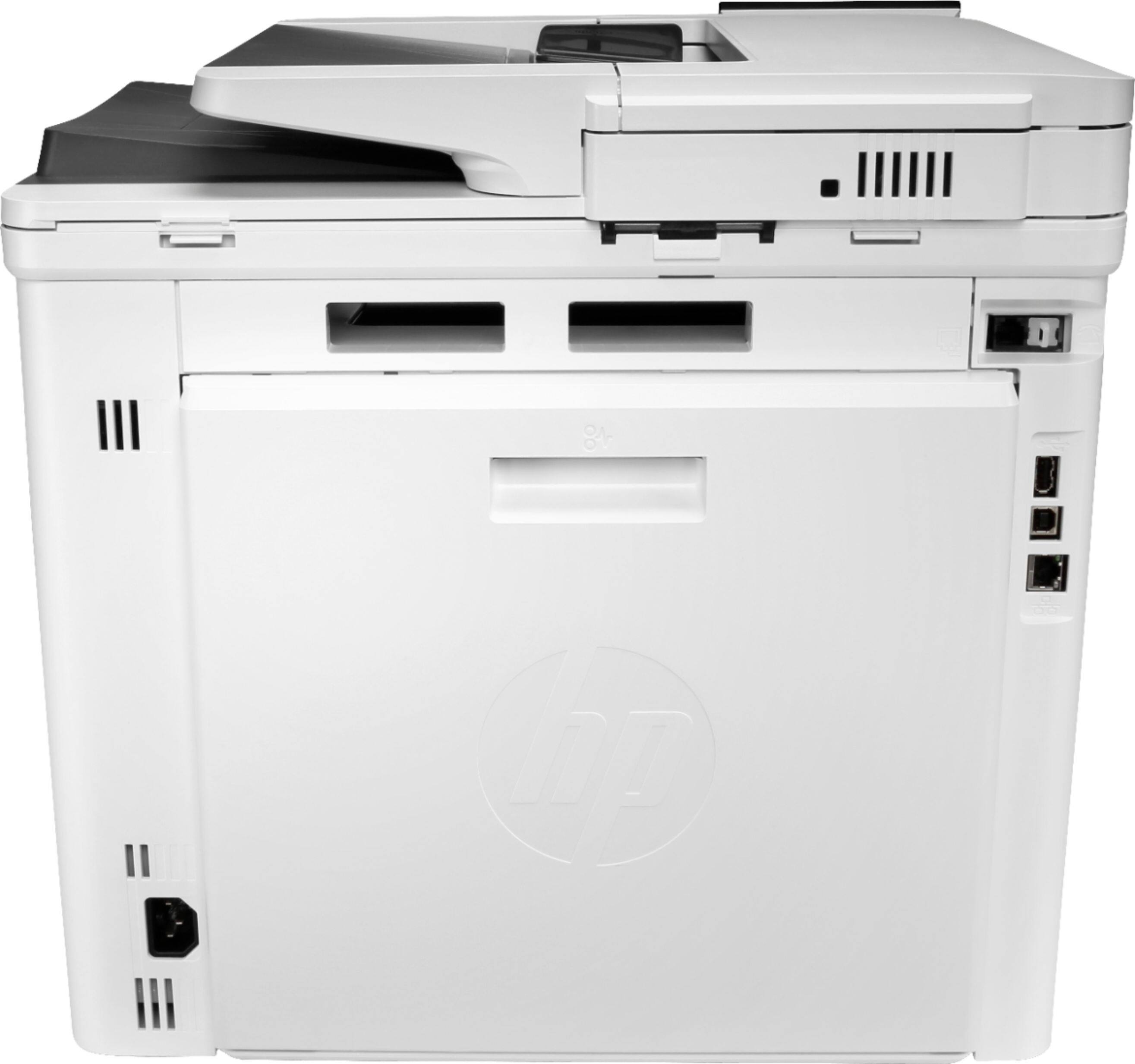 Alt View 20. HP - LaserJet Enterprise M480F Color All-In-One Laser Printer - White.