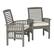 Alt View 17. Walker Edison - 6-Piece Cypress Acacia Wood Extendable Patio Dining Set - Grey Wash.