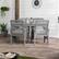 Alt View 16. Walker Edison - 5-Piece Everest Acacia Wood Patio Dining Set - Grey Wash.