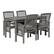Left. Walker Edison - 5-Piece Everest Acacia Wood Patio Dining Set - Grey Wash.