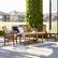 Alt View 13. Walker Edison - 5-Piece Cypress Acacia Wood Patio Chat Set - Dark Brown.