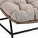 Alt View 30. Walker Edison - 3-Piece Papasan Wicker Outdoor Chat Set - Natural.
