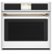 Front Zoom. Café - 30" Built-In Single Electric Convection Wall Oven with True European Convection and In-Oven Camera - Matte white.